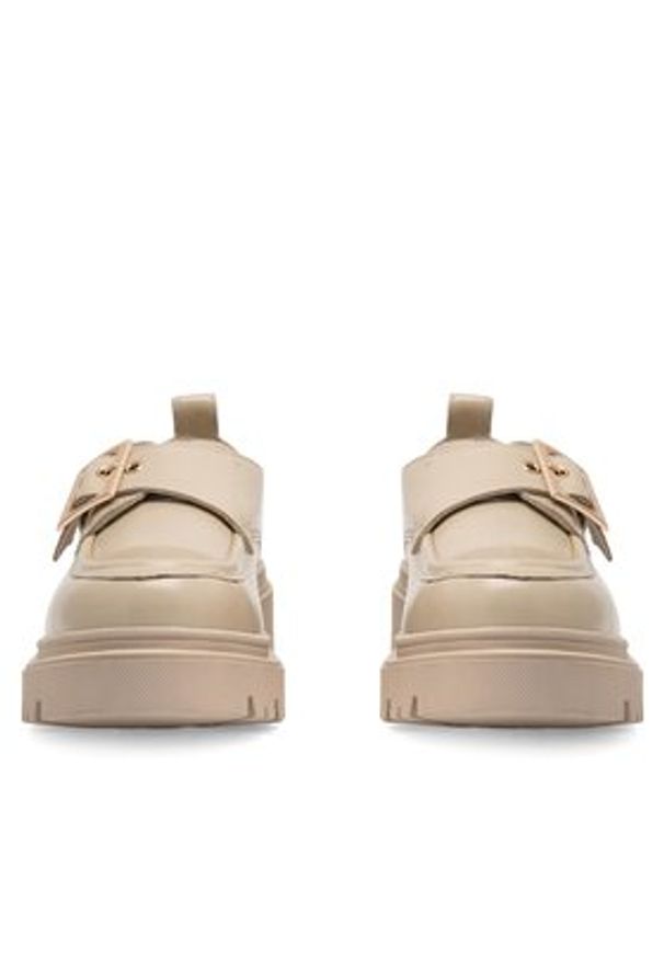 Sergio Bardi Loafersy EST-B1009-03SB Beżowy. Kolor: beżowy. Materiał: skóra