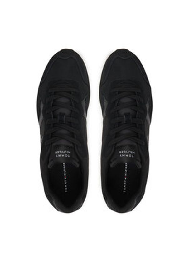 TOMMY HILFIGER - Tommy Hilfiger Sneakersy Maxlite Mix FM0FM05830 Czarny. Kolor: czarny. Materiał: materiał