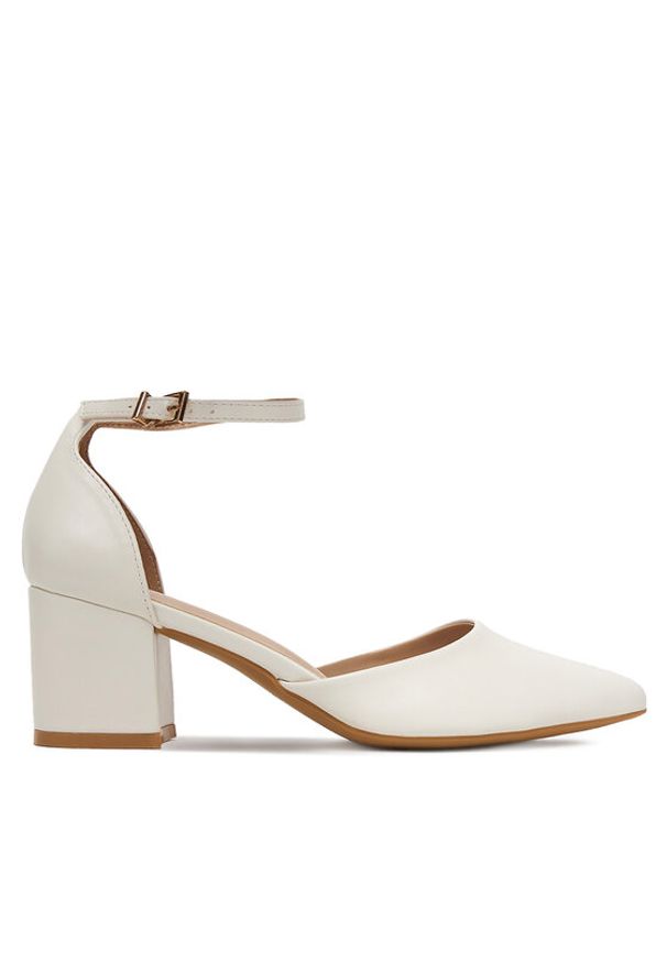 Jenny - JENNY Czółenka CEO-ANGEL WS210702-10 Biały. Kolor: biały. Materiał: materiał