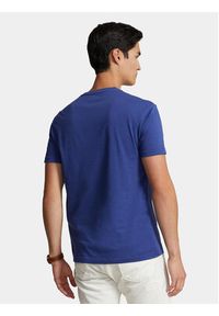 Polo Ralph Lauren T-Shirt 710671452259 Niebieski Classic Fit. Typ kołnierza: polo. Kolor: niebieski. Materiał: bawełna