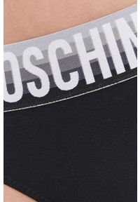 Moschino Underwear Figi kolor czarny. Kolor: czarny #3
