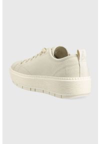 Fila tenisówki POTENZA kolor szary. Nosek buta: okrągły. Zapięcie: sznurówki. Kolor: szary. Materiał: guma. Obcas: na platformie #2