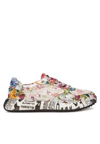 Laura Vita Sneakersy Burton 05 Kolorowy. Materiał: materiał. Wzór: kolorowy
