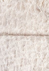 Born2be - Beżowy Koronkowy Komplet Top z Odkrytymi Plecami i Spodnie z Imitacją Spódnicy Romine. Kolor: beżowy. Materiał: koronka. Wzór: koronka #5