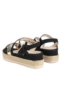 Jenny - JENNY Espadryle LB-P1092-YLD Czarny. Kolor: czarny. Materiał: syntetyk, materiał #5