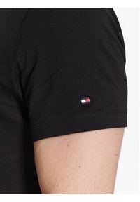 TOMMY HILFIGER - Tommy Hilfiger T-Shirt Curve Logo MW0MW30034 Czarny Slim Fit. Kolor: czarny. Materiał: bawełna #5