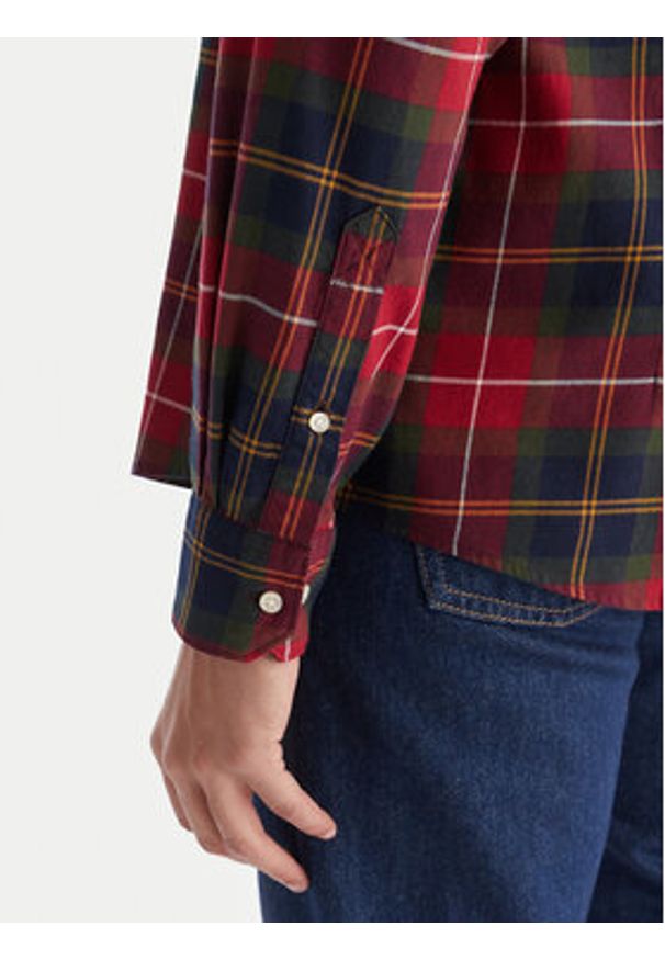 Barbour Koszula Fortrose MSH4991TN69 Kolorowy Tailored Fit. Materiał: bawełna. Wzór: kolorowy