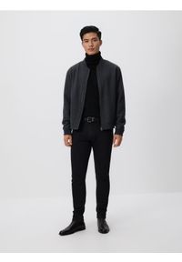 Reserved - Jeansy slim fit - czarny. Kolor: czarny