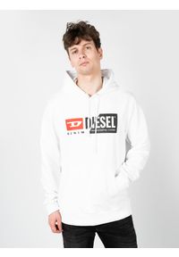 Diesel Bluza "S-Girk" | A00339-0IAJH-100 | Mężczyzna | Biały. Kolor: biały. Materiał: bawełna. Wzór: nadruk. Styl: elegancki, klasyczny, sportowy #3
