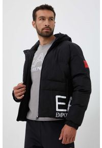 EA7 Emporio Armani kurtka męska kolor czarny zimowa. Kolor: czarny. Sezon: zima #1