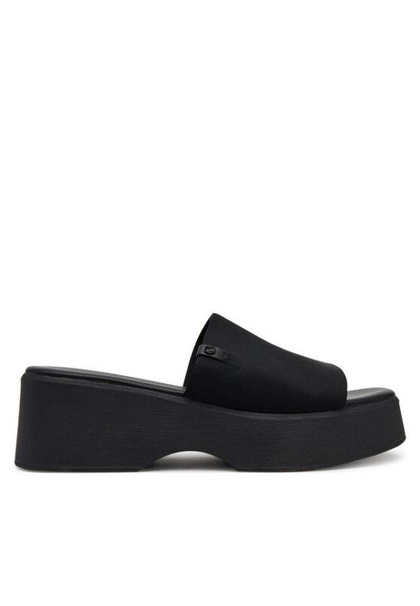Aldo Klapki Yassu 13388476 Czarny. Kolor: czarny. Materiał: materiał