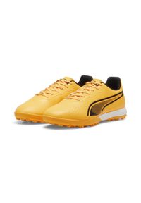 Puma - Buty piłkarskie męskie PUMA King Match Tt. Kolor: wielokolorowy, czarny, różowy. Sport: piłka nożna