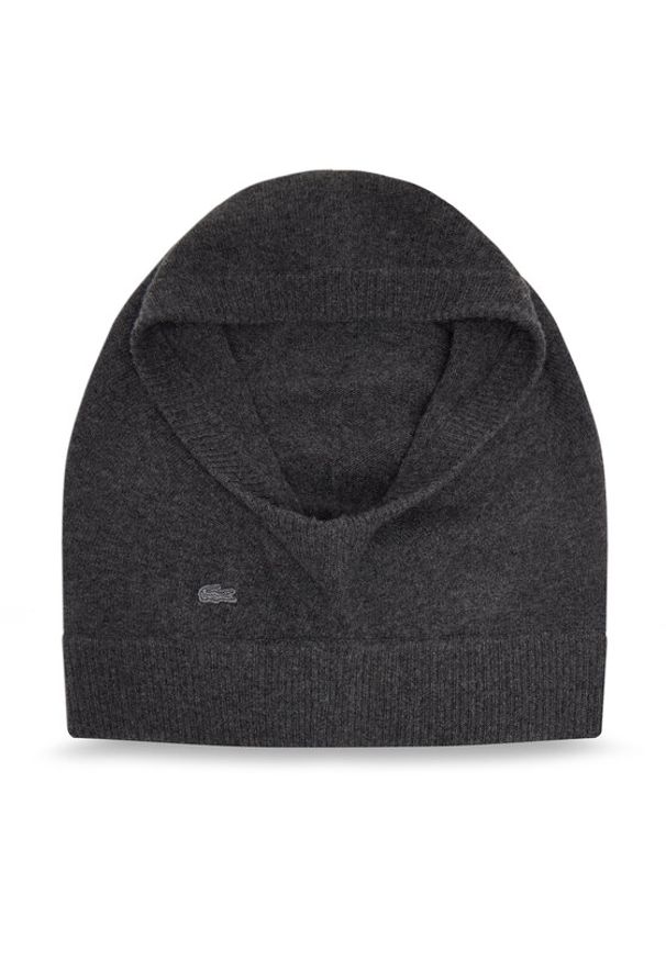 Lacoste Balaklawa RE4169 Szary. Kolor: szary. Materiał: wełna