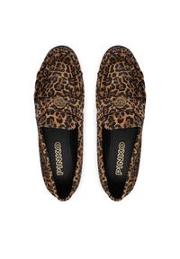 Pinko - PINKO Mokasyny Nora 01 SD0435P088 Brązowy. Kolor: brązowy. Materiał: zamsz, skóra #4