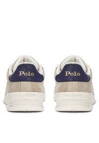 Polo Ralph Lauren Sneakersy Heritage Court II 809955691003 Biały. Kolor: biały. Materiał: skóra, zamsz