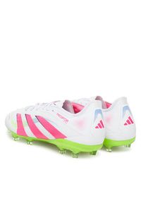 Adidas - adidas Buty do piłki nożnej Predator Pro Firm Ground ID3855 Biały. Kolor: biały. Materiał: skóra