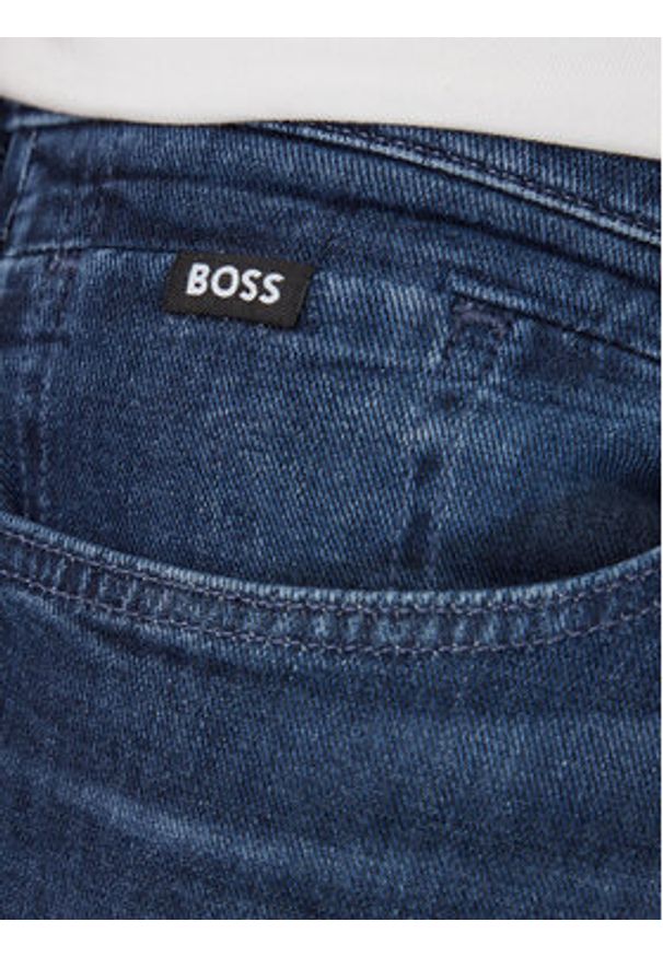 BOSS Jeansy H-Re.Maine 50550938 Granatowy Regular Fit. Kolor: niebieski