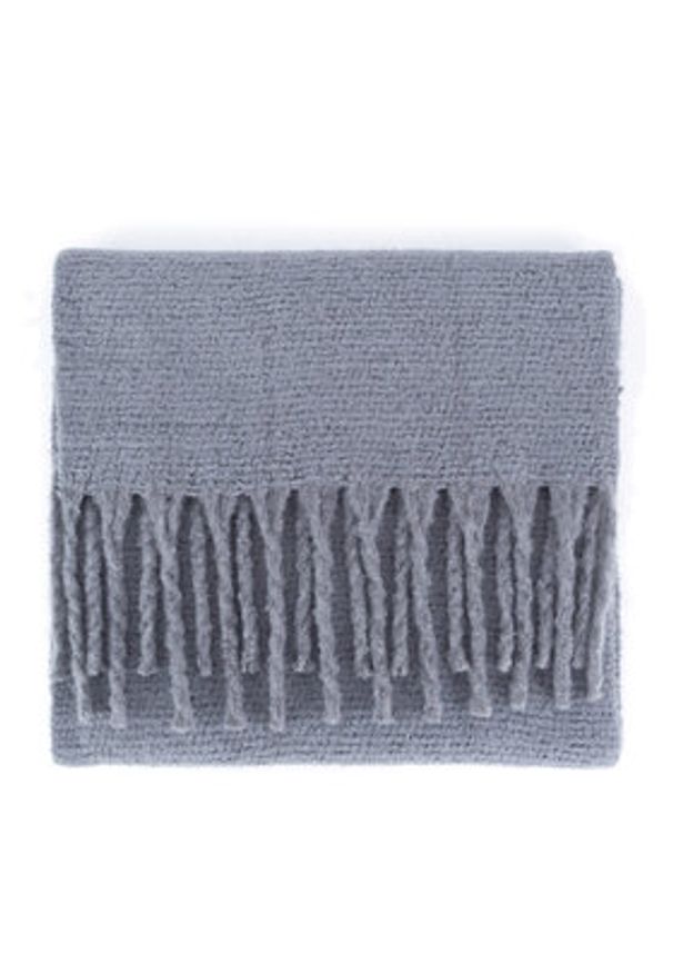 Jenny Fairy Szal 4W4-011-AW24 Szary. Kolor: szary. Materiał: poliester