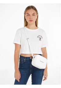 Tommy Jeans Torebka Camera bag AW0AW15029 Biały. Kolor: biały. Materiał: skórzane #6