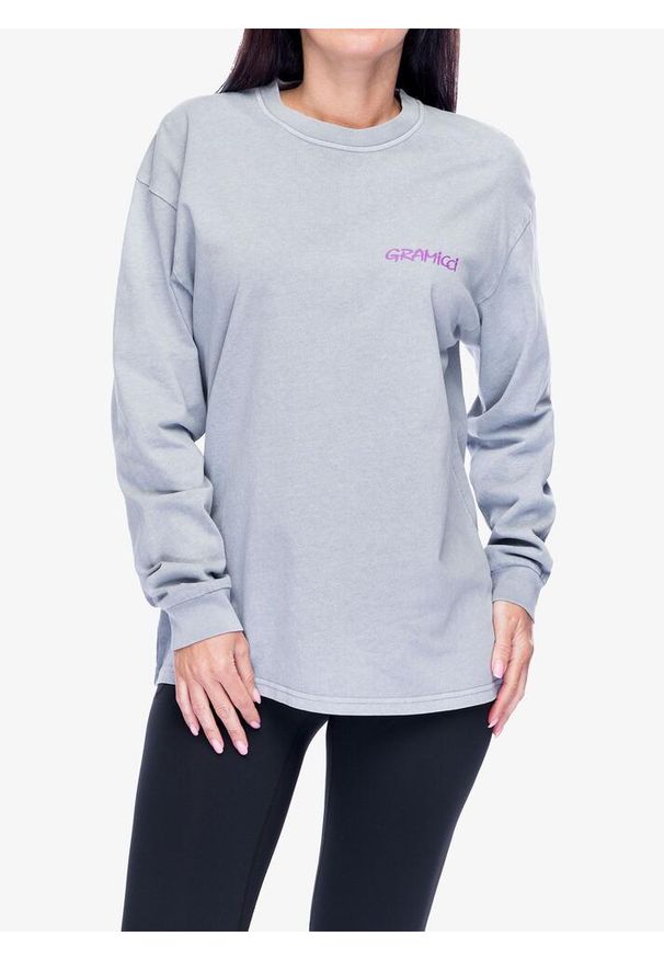 Longsleeve Gramicci Carabiner L/S Tee. Kolor: szary. Długość rękawa: długi rękaw. Sport: turystyka piesza