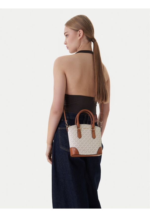 MICHAEL Michael Kors Torebka 30R6G1WM5B Écru. Kolor: kremowy. Materiał: skórzane