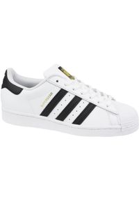 Buty Adidas Superstar Originals. Kolor: biały, wielokolorowy, czarny, żółty. Model: Adidas Superstar. Sport: turystyka piesza