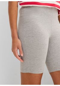 bonprix - Kolarki ze stretchem (2 pary). Kolor: szary #3