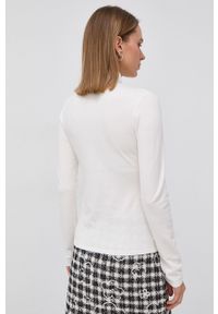 Miss Sixty Sweter damski kolor biały z półgolfem. Okazja: na co dzień. Kolor: biały. Materiał: dzianina. Długość rękawa: długi rękaw. Długość: długie. Styl: casual #2