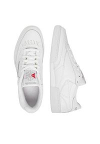 Reebok Sneakersy SS-CLUB C 85 100000154 Biały. Kolor: biały. Materiał: skóra. Model: Reebok Club #5