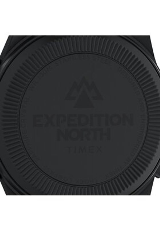 Timex Zegarek Tide-Temp-Compass 43mm Eco-Friendly Strap TW2V21800 Czarny. Kolor: czarny