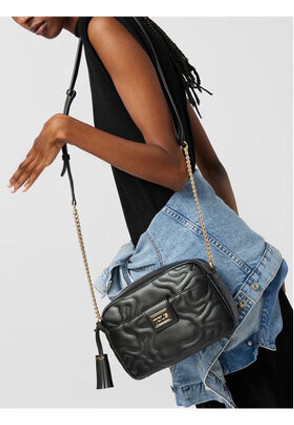 Tous - TOUS Torebka Bandolera-Reporter K Dream 2001577651 Czarny. Kolor: czarny. Materiał: skórzane