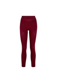 Damskie legginsy Falke. Kolor: czerwony, fioletowy, wielokolorowy, brązowy. Sport: fitness #1