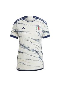 Adidas - Italy 23 Away Jersey. Kolor: biały. Materiał: jersey