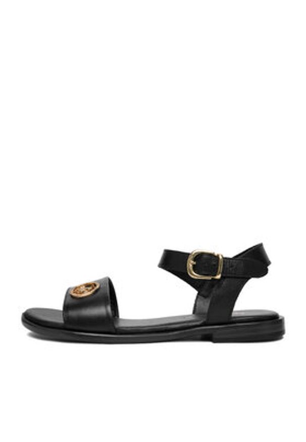 Beverly Hills Polo Club Sandały EO-WI16-BAGA-02 Czarny. Kolor: czarny. Materiał: skóra