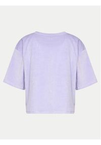 Hunkemöller Koszulka piżamowa Velours 205106 Fioletowy Relaxed Fit. Kolor: fioletowy. Materiał: bawełna #3