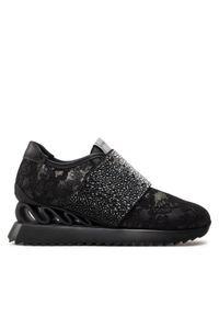 LE SILLA - Le Silla Sneakersy Reiko 6846N040ZGPPLAC001 Czarny. Kolor: czarny. Materiał: materiał