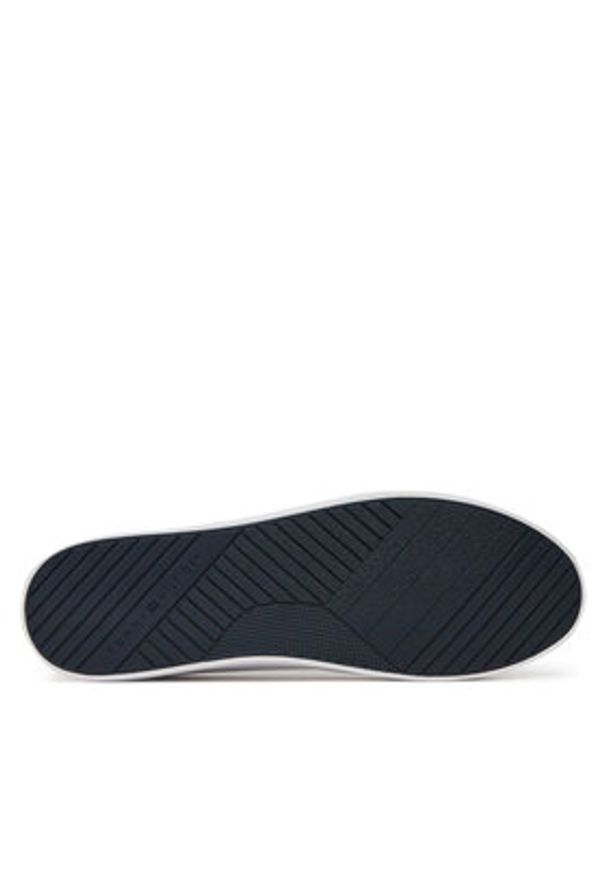 TOMMY HILFIGER - Tommy Hilfiger Tenisówki Th Hi Vulc Core Low Lth Ii Ess FM0FM05511 Biały. Kolor: biały. Materiał: materiał