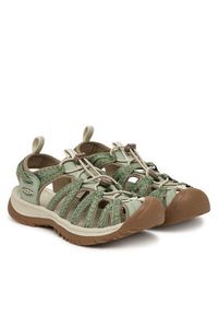 keen - Keen Sandały Whisper 1032120 Zielony. Kolor: zielony. Materiał: materiał #3