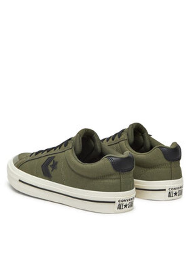 Converse Sneakersy Sport Casual A12748C Khaki. Okazja: na co dzień. Kolor: brązowy. Materiał: materiał