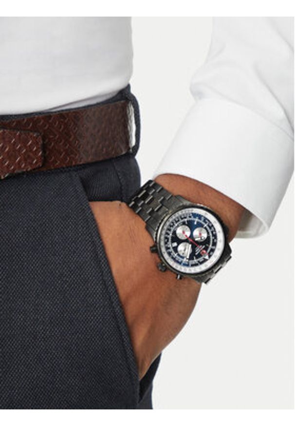 Swiss Alpine Military Zegarek 7078.9175 Czarny. Kolor: czarny