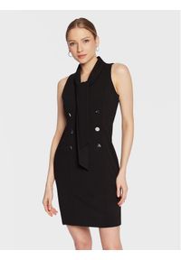 DKNY Sukienka koktajlowa DD3A1852 Czarny Slim Fit. Kolor: czarny. Materiał: syntetyk. Styl: wizytowy #1