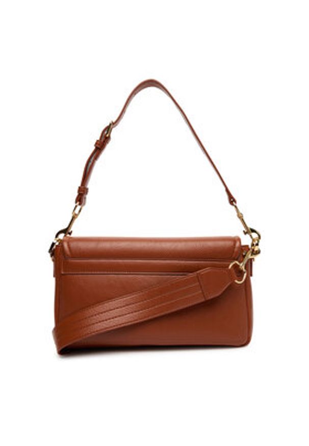 Love Moschino - LOVE MOSCHINO Torebka JC4086PP1NLI0312 Brązowy. Kolor: brązowy. Materiał: skórzane