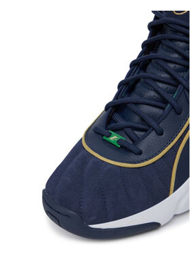 Reebok Buty do koszykówki ANSWER III 100209505 Granatowy. Kolor: niebieski. Materiał: zamsz, skóra. Sport: koszykówka