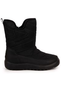NEWS - Śniegowce botki damskie wodoodporne czarne News 4276. Kolor: czarny. Materiał: materiał #1