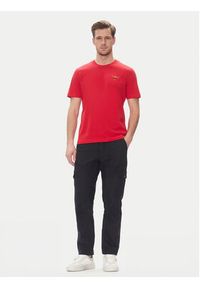 Aeronautica Militare T-Shirt 251TS1580J372 Czerwony Regular Fit. Kolor: czerwony. Materiał: bawełna #3
