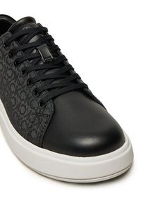 Calvin Klein Sneakersy Cupsole Lace Up Mono HW0HW02445 Czarny. Kolor: czarny. Materiał: skóra