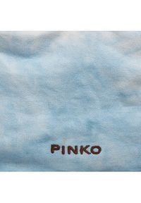 Pinko Torebka Pagoda Small Shopper PE 24 PLTT 102910 A1MB Błękitny. Kolor: niebieski #4