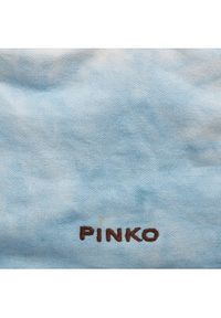 Pinko Torebka Pagoda Small Shopper PE 24 PLTT 102910 A1MB Błękitny. Kolor: niebieski