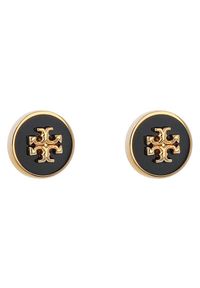 Kolczyki Tory Burch. Kolor: czarny #1