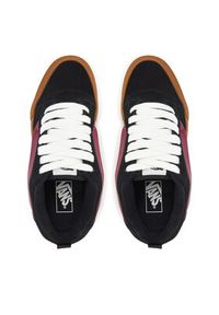 Vans Sneakersy Knu Skool VN000D6CBMV1 Czarny. Kolor: czarny. Materiał: skóra, zamsz #5